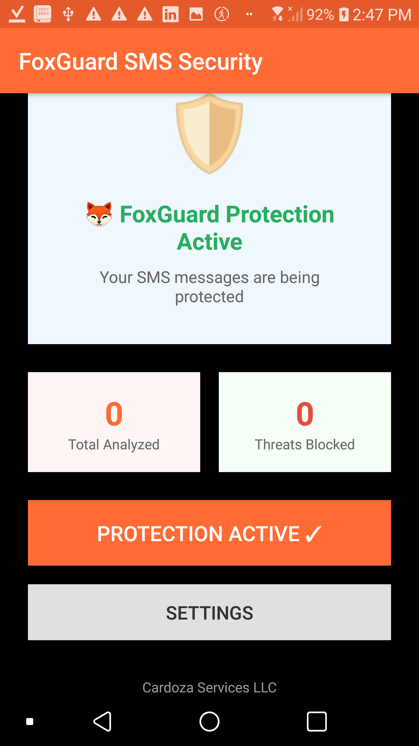 Protection Active